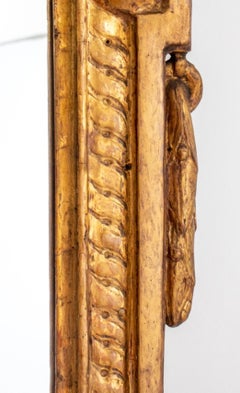 Grand Tour Neoclassical Style Giltwood Mirror