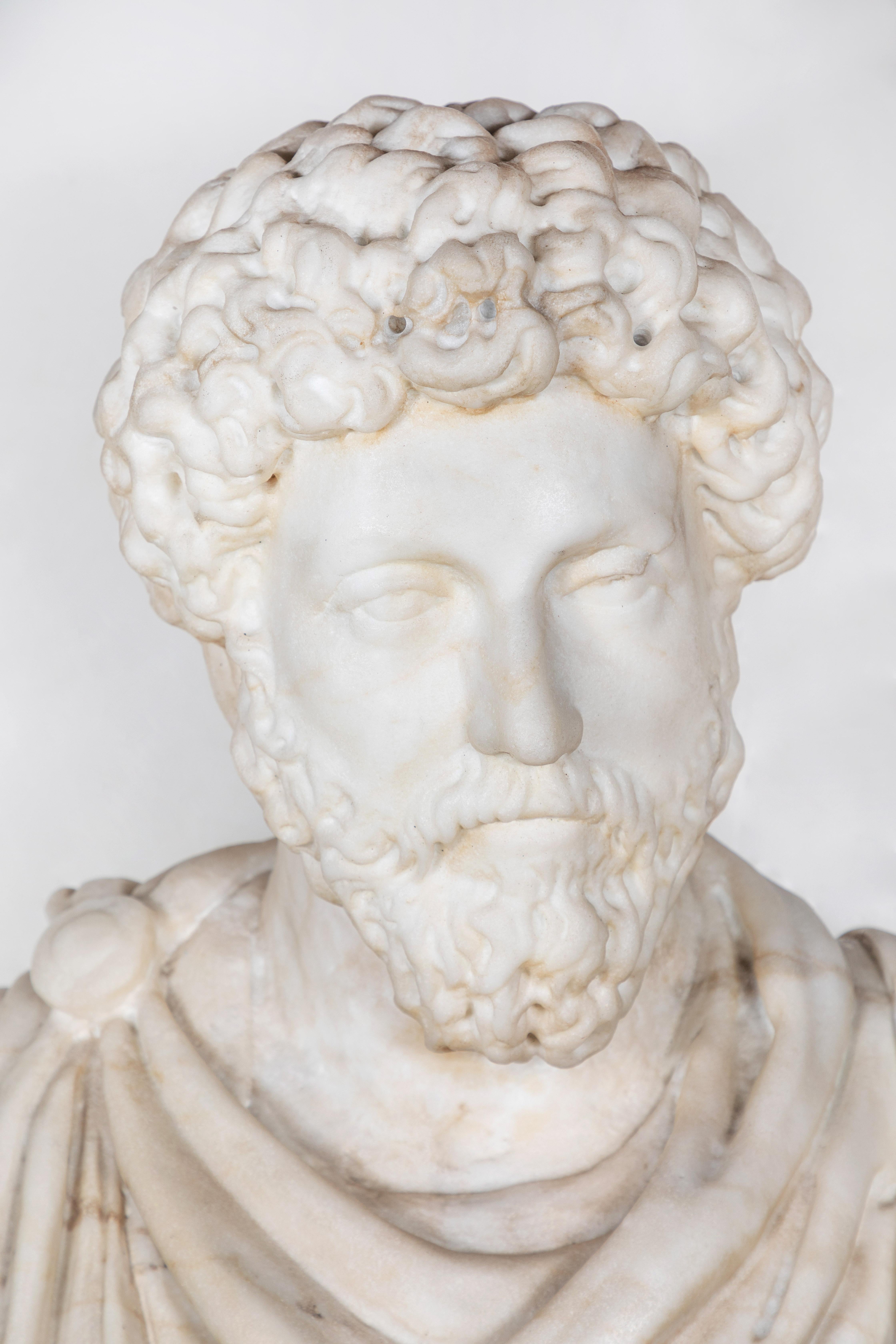 Classical Roman Grand Tour Period, Marble Bust