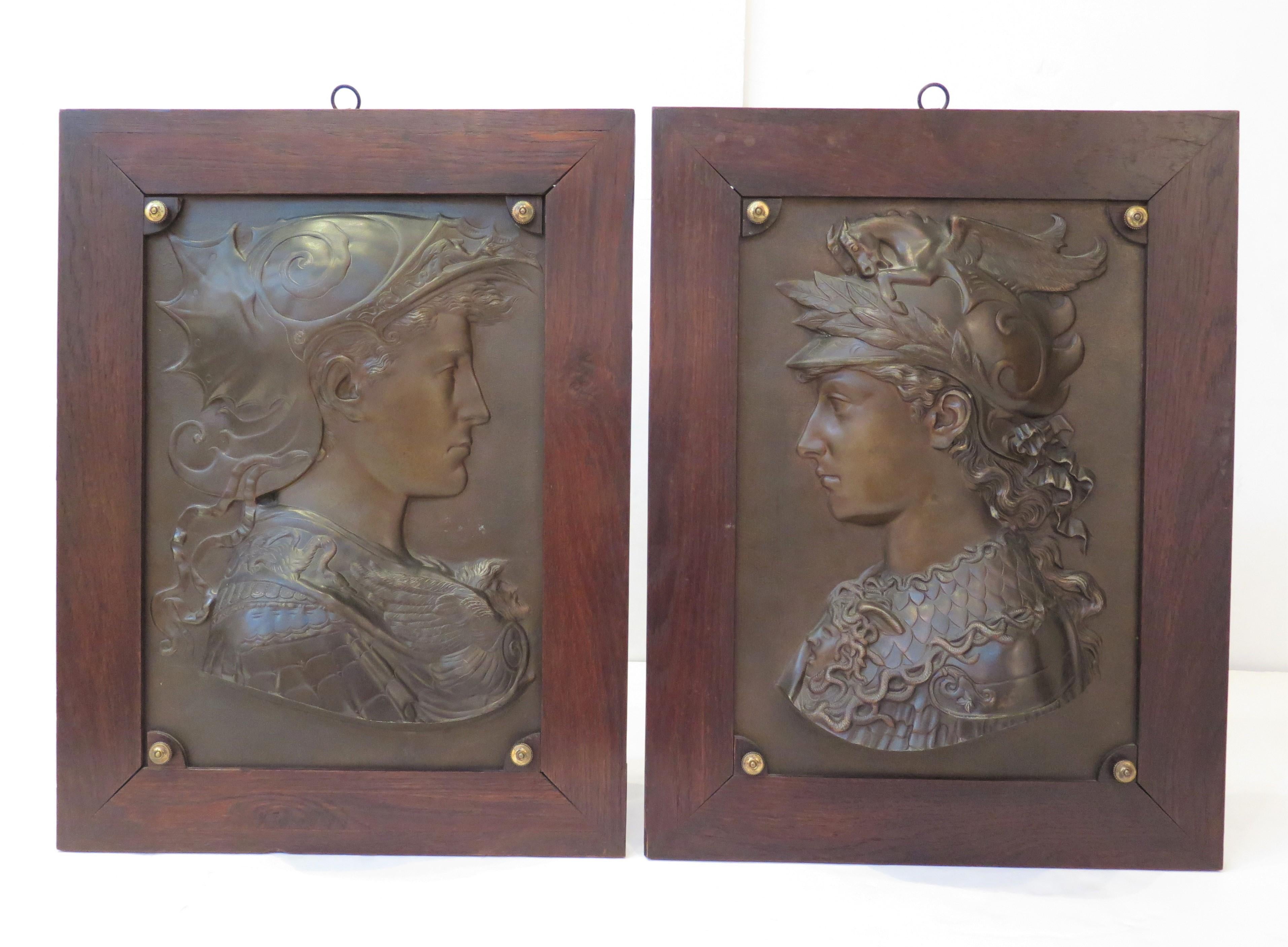 Grand Tour Portrait Plaques / Perseus and Alexander the Great 8