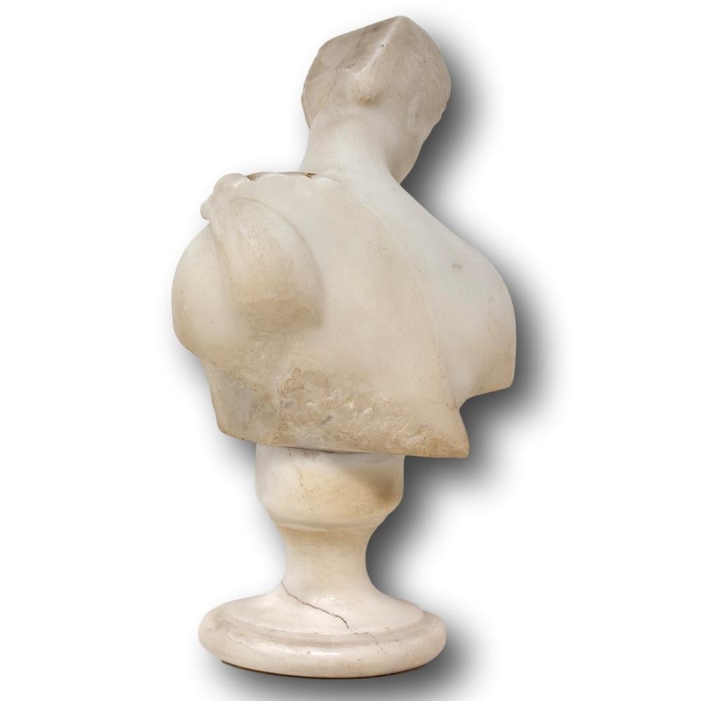 Italian Grand Tour Marble Bust Psyche Of Capua  For Sale