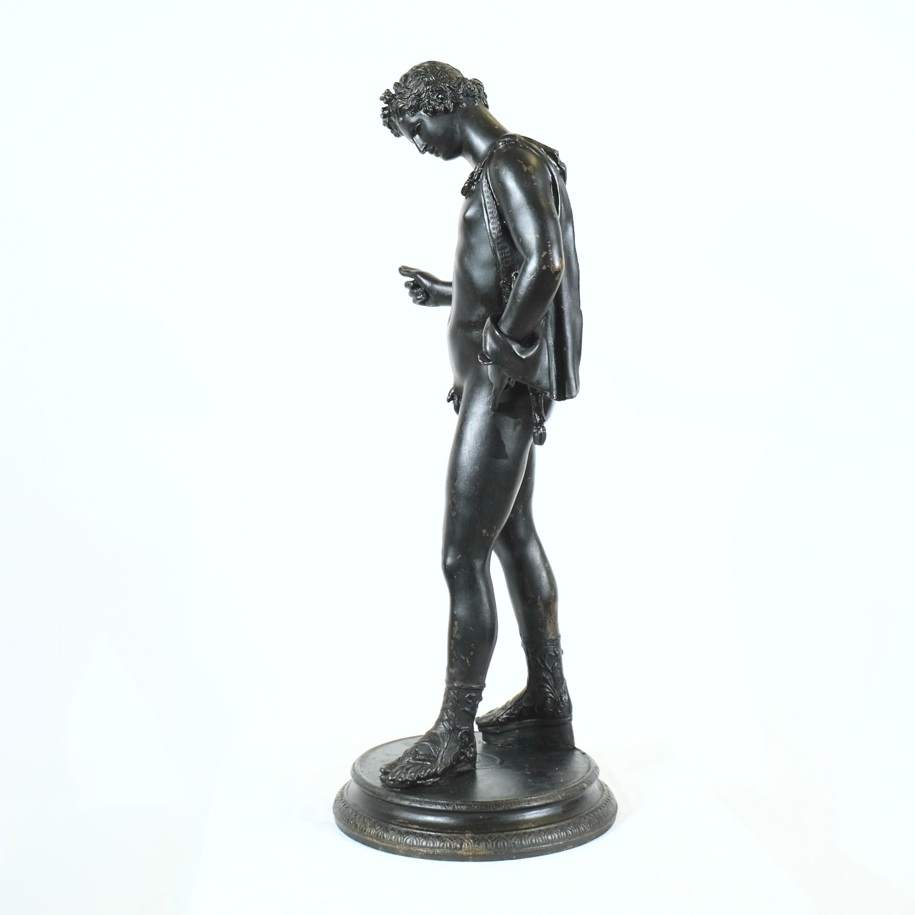 Italiano Scultura Grand Tour di Narciso, XIX sec. in vendita