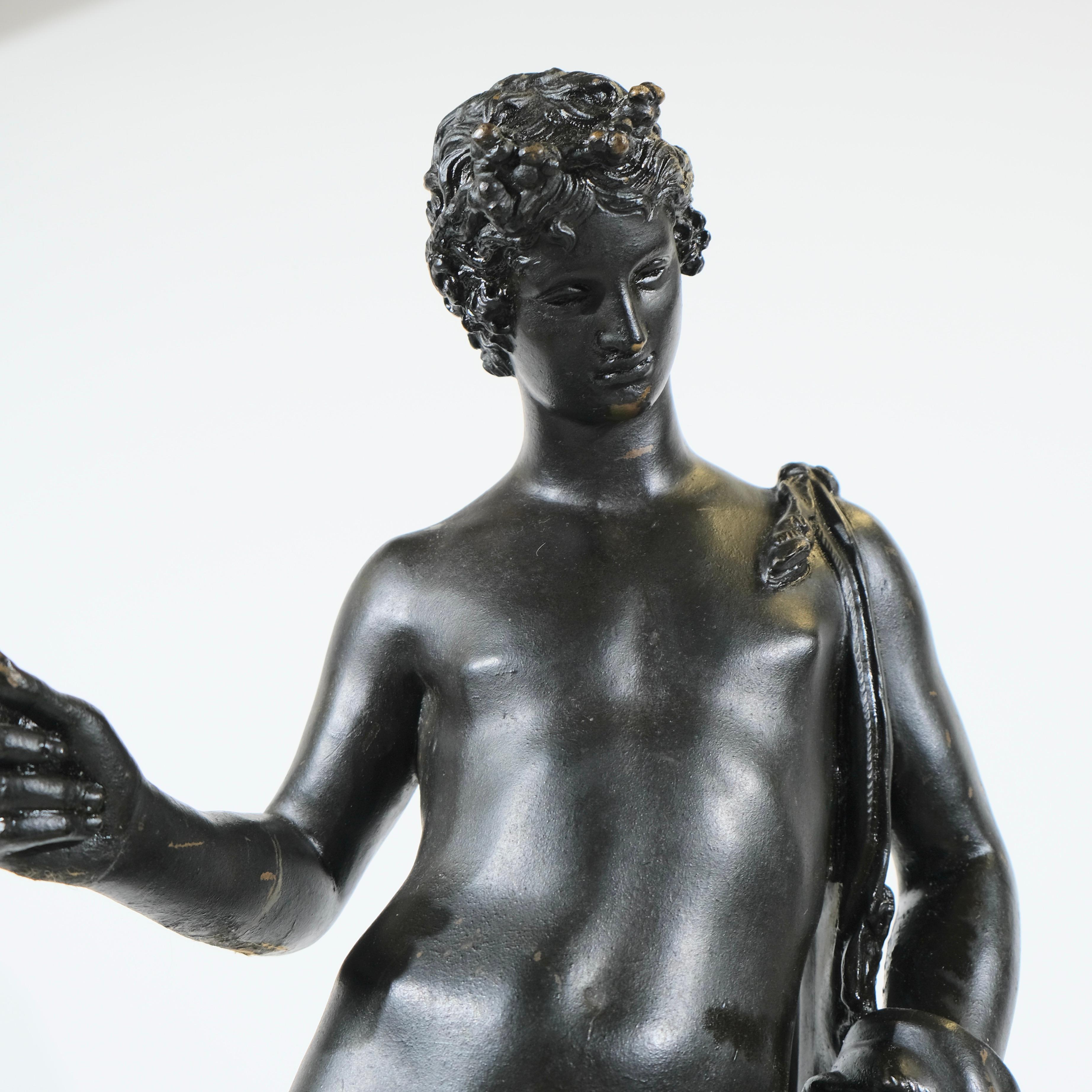 XIX secolo Scultura Grand Tour di Narciso, XIX sec. in vendita