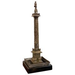 Grand Tour Patinated Bronze Place Napoleon/Vendome Column