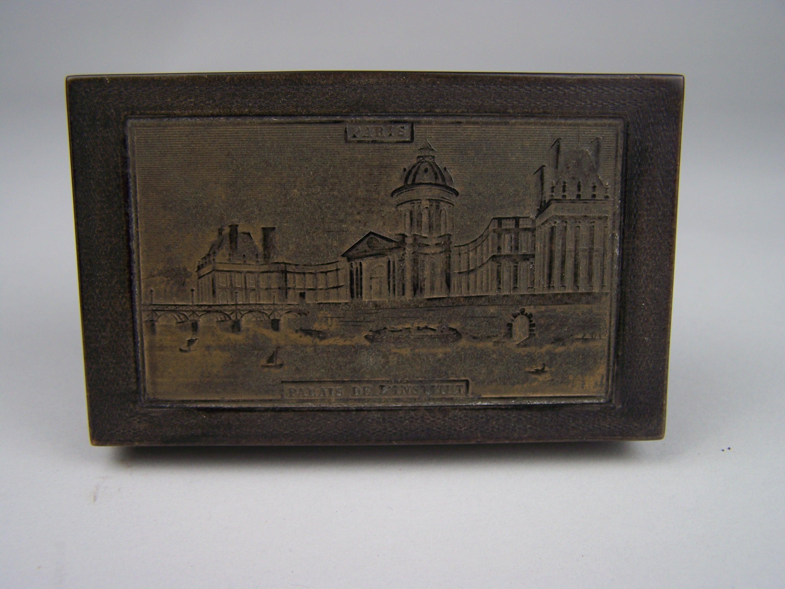 Victorian 'Grand Tour' souvenir box 