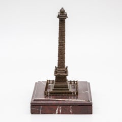 Grand Tour Souvenir Model of the Vendôme Column