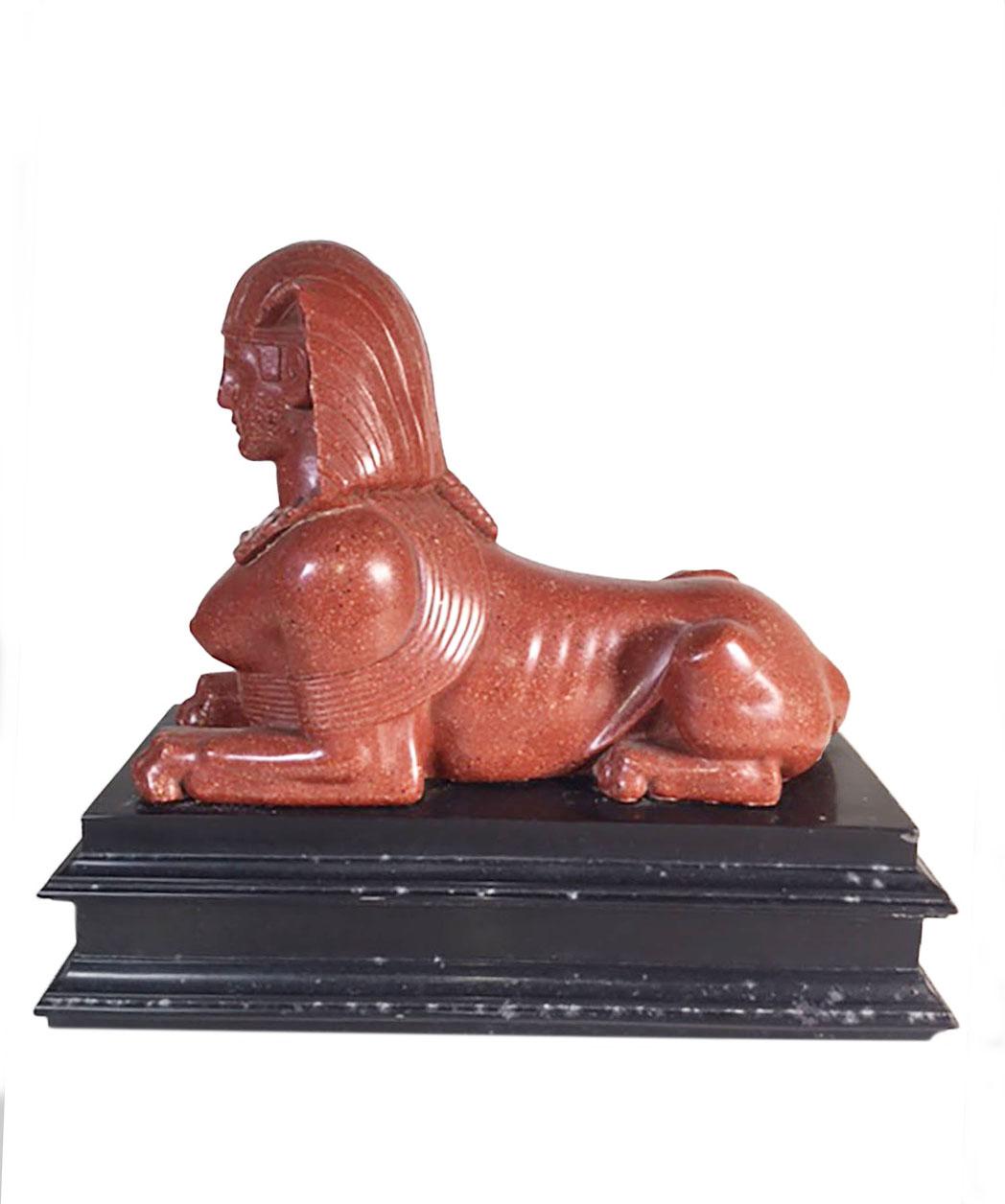 Late 18th Century Grand Tour Sphinx For Sale