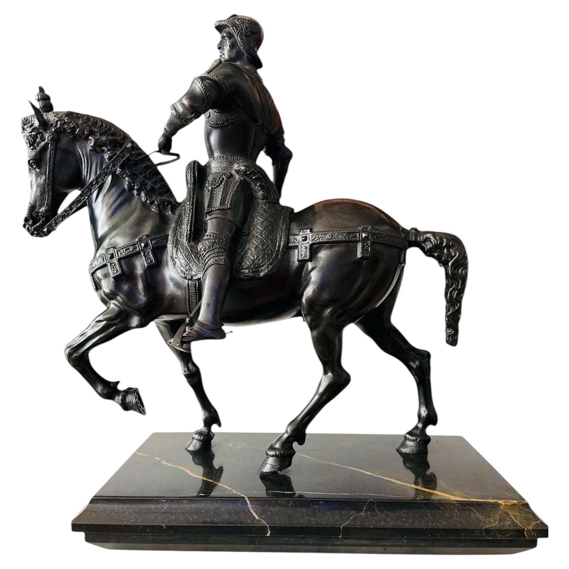Grand Tour statue of a horseman