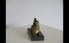 Grand Tour Statue einer Sphinx