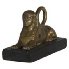 Vintage Grand Tour Statue of a Sphinx