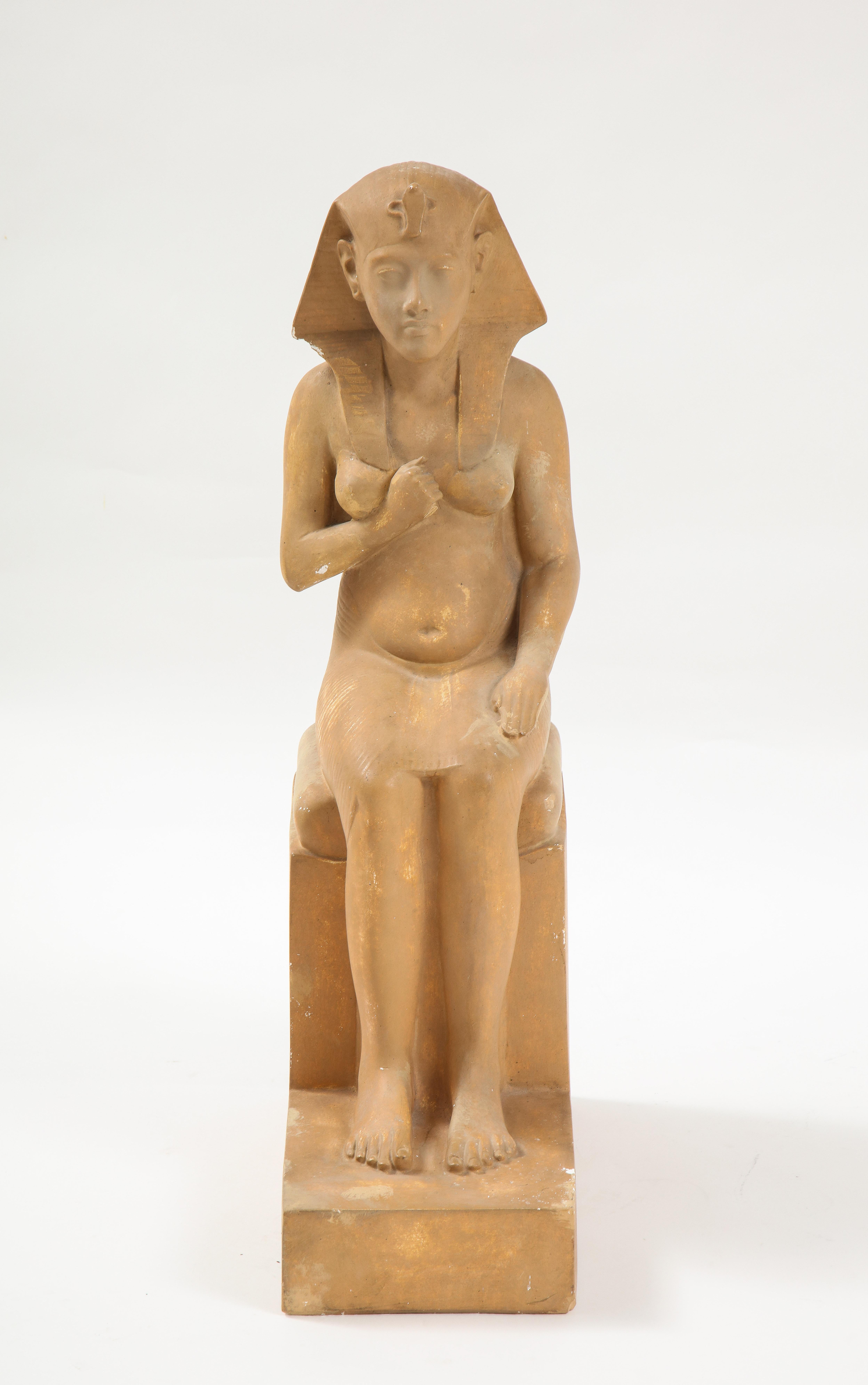 Égyptien Statue du Grand Tour du Pharaon Hatshepsut d'après l'ancien modèle en vente