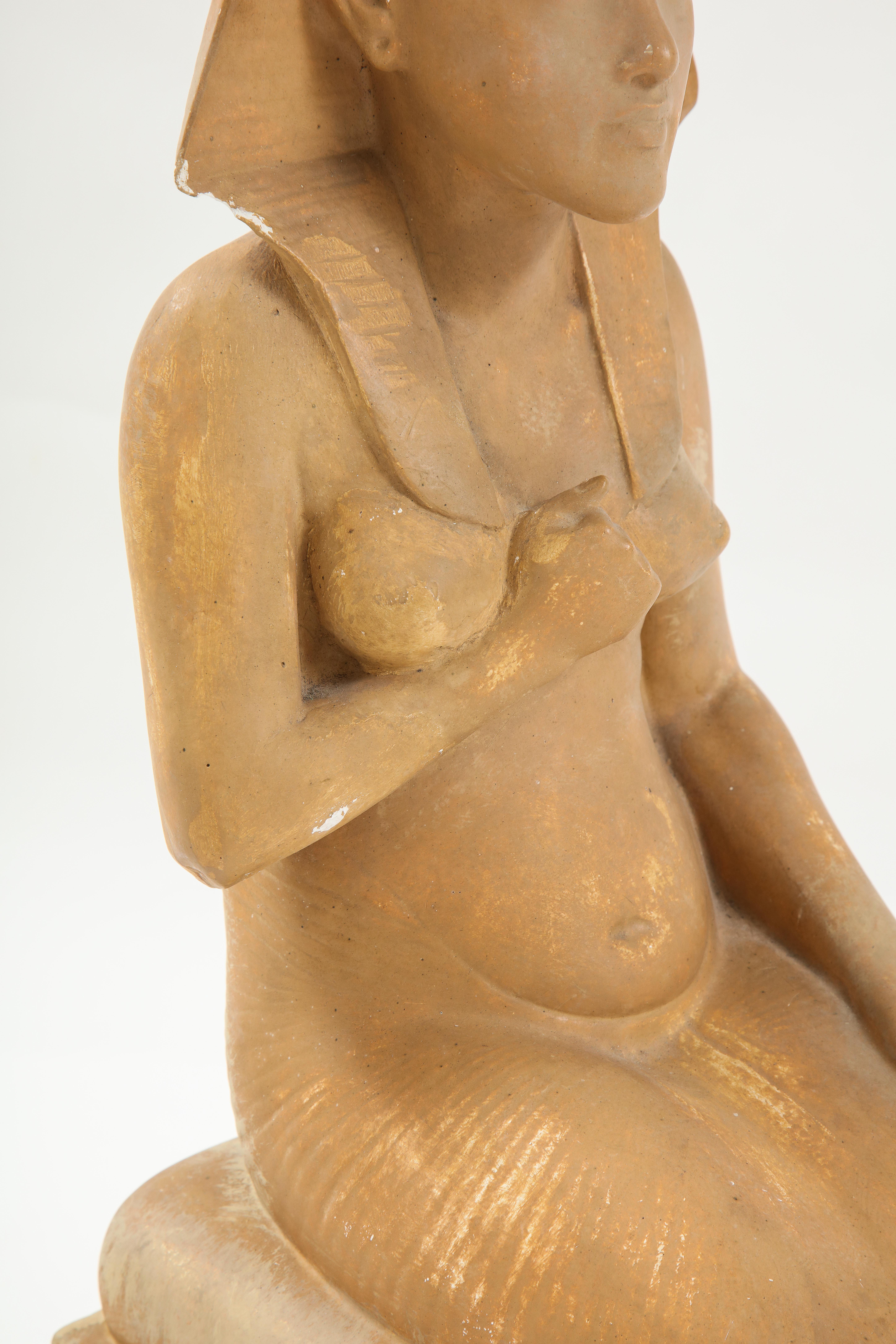 Début du 20ème siècle Statue du Grand Tour du Pharaon Hatshepsut d'après l'ancien modèle en vente
