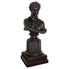 Grand Tour Style Bronze Bust of Clytie
