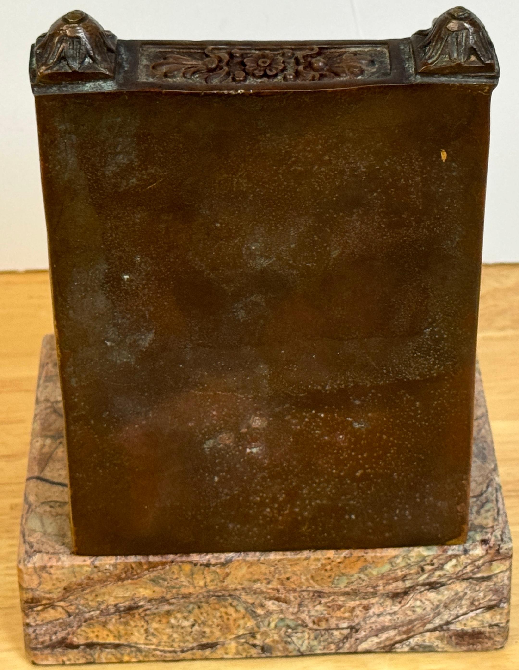 Modelo de bronce estilo Gran Tour de la Silla del Trono de San Pedro en Bueno estado para la venta en West Palm Beach, FL