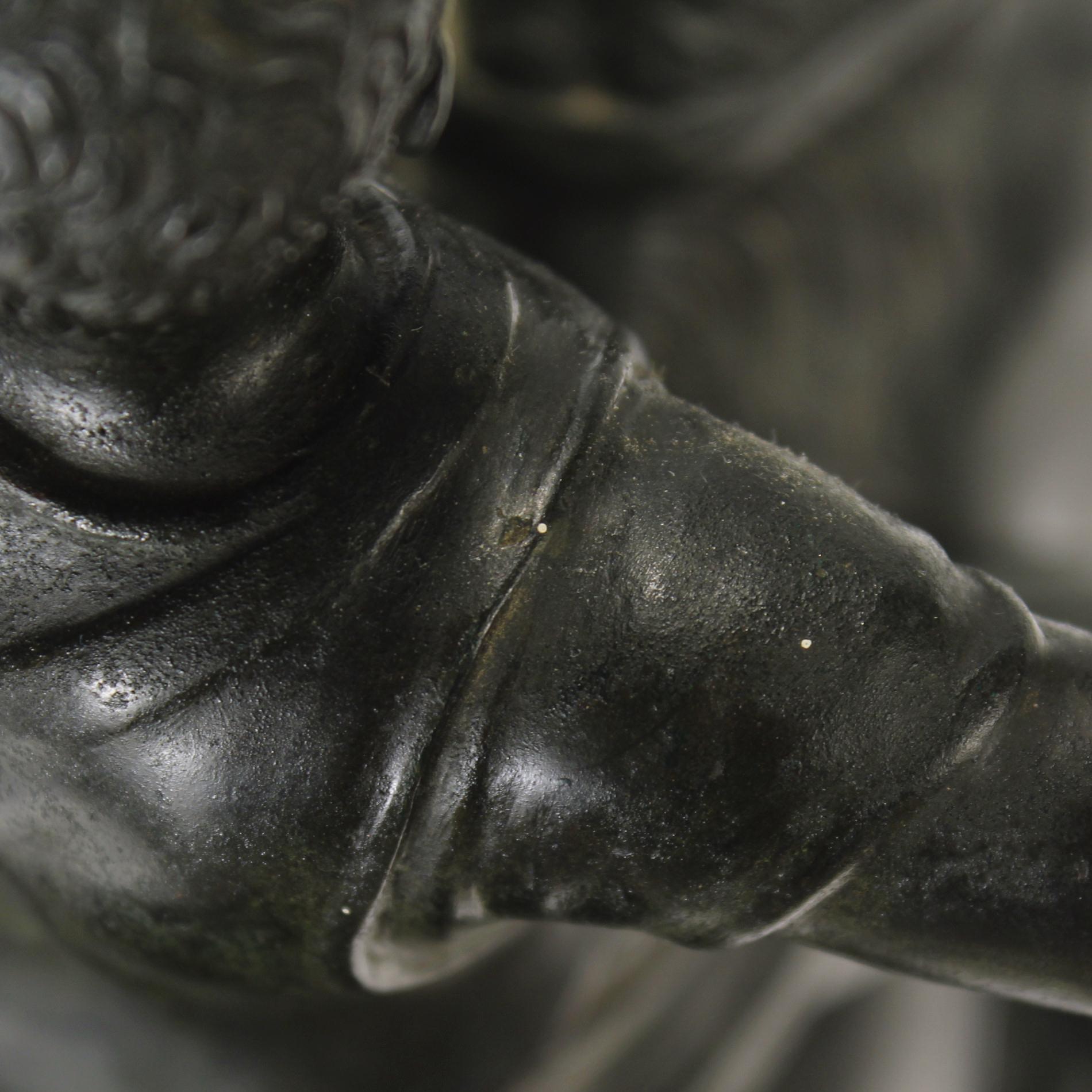 Grand Tour Style Bronze Sculpture of Caesar or Marcus Aurelius on Horseback 6