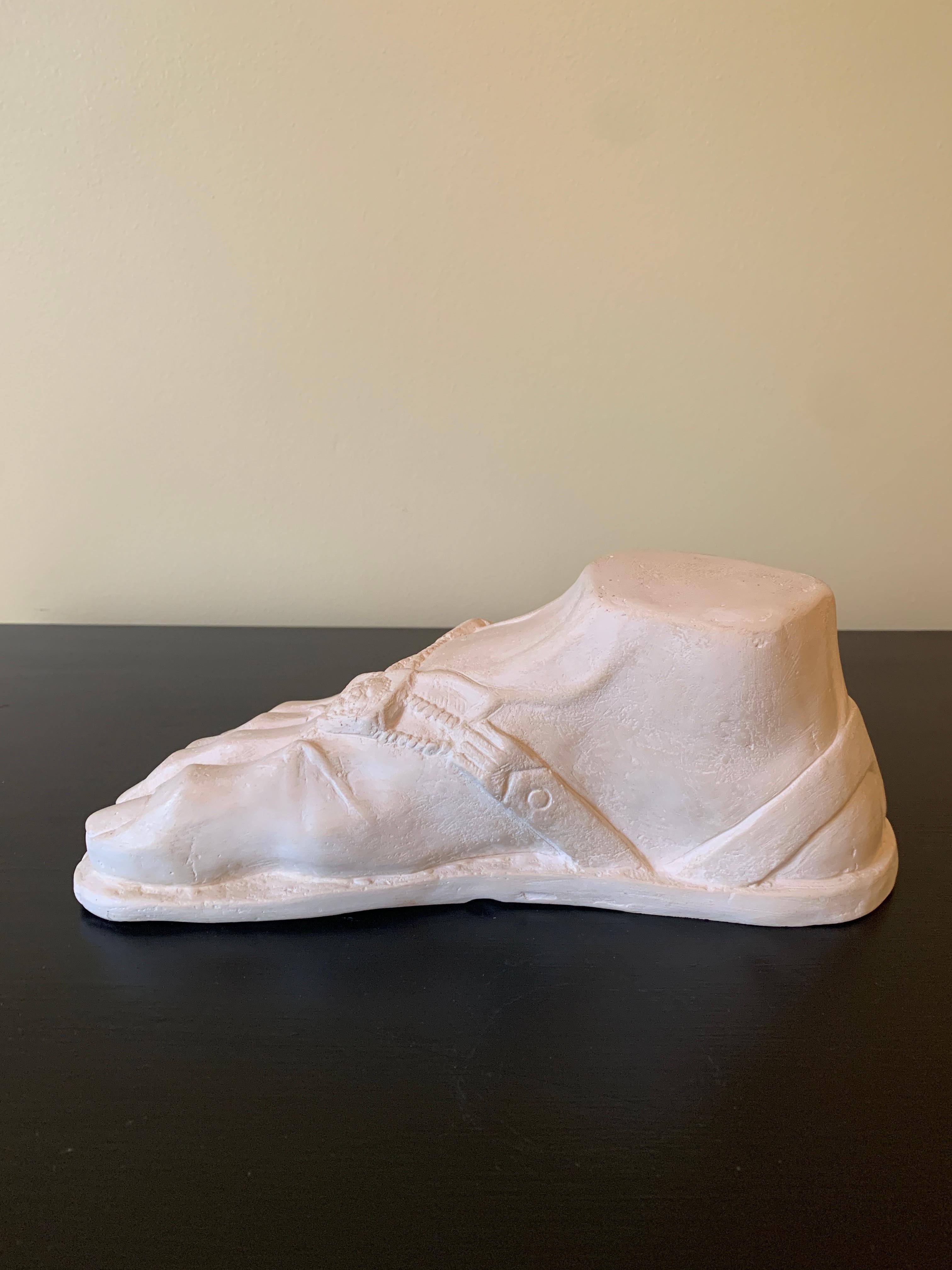 Grand Tour Style Greek or Roman Plaster Foot Sculpture For Sale 2