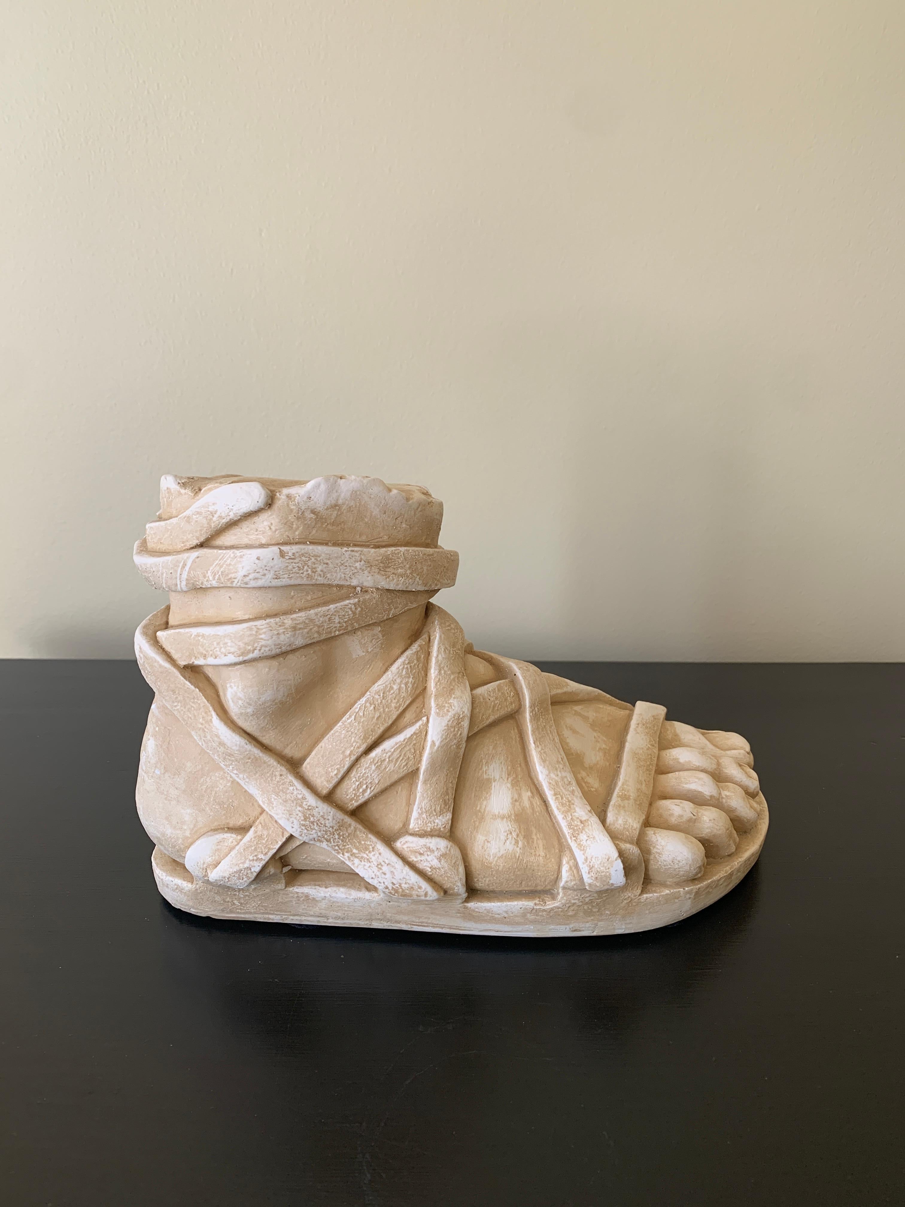 roman greek style feet