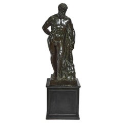 Grand modèle en bronze du Grand Tour  Farnese Hercule