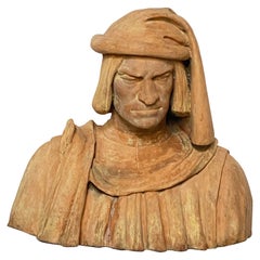 Grand Tour Terracotta Bust of Lorenzo de' Medici