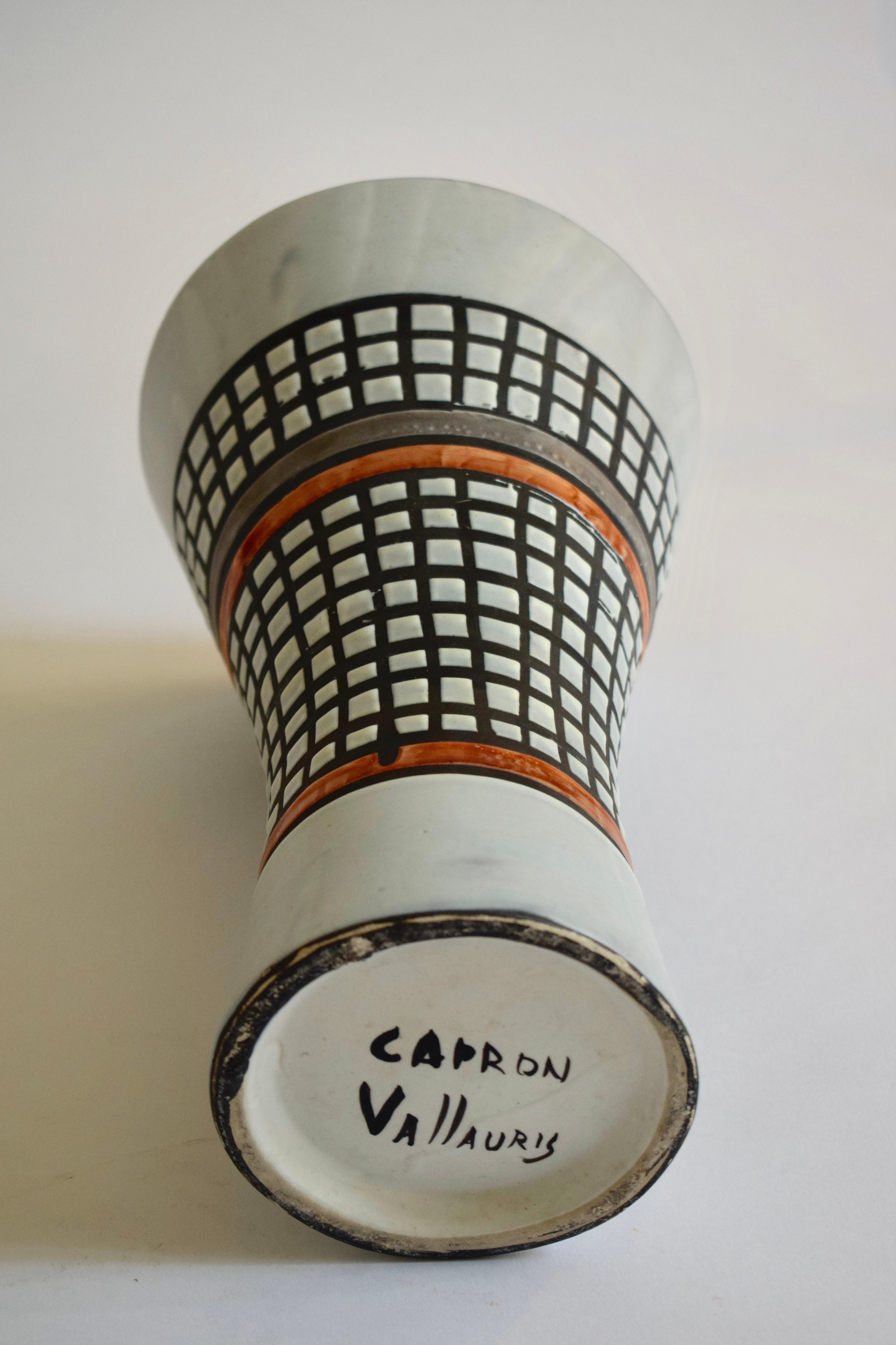 Grand Vase Cornet de Roger Capron im Zustand „Gut“ im Angebot in PARIS, FR
