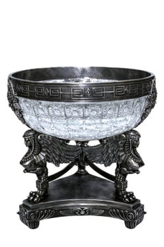 Grand Viva Victoria Florero neoclásico de plata de ley Konforti