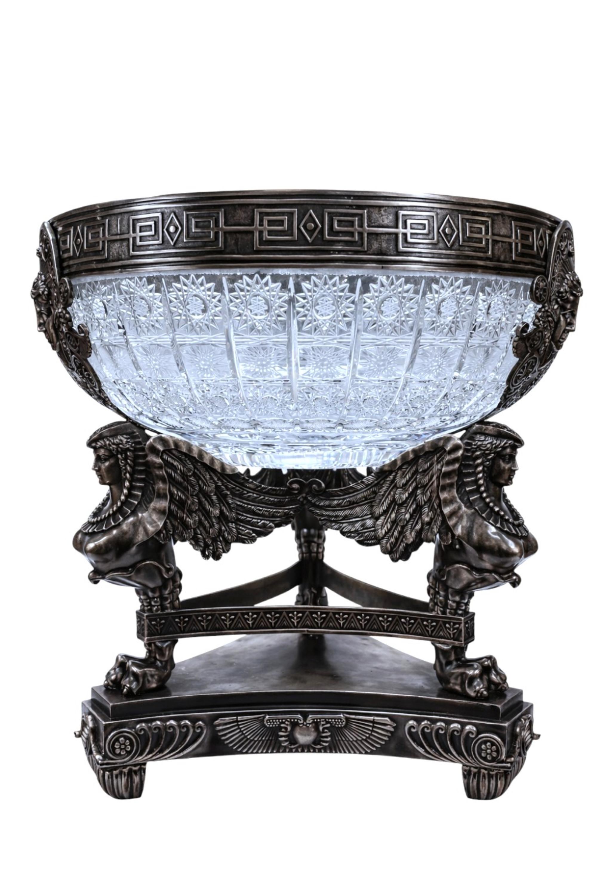 Grand Viva Victoria Sterling Silver Neoclassical Vase- Handcrafted To Order