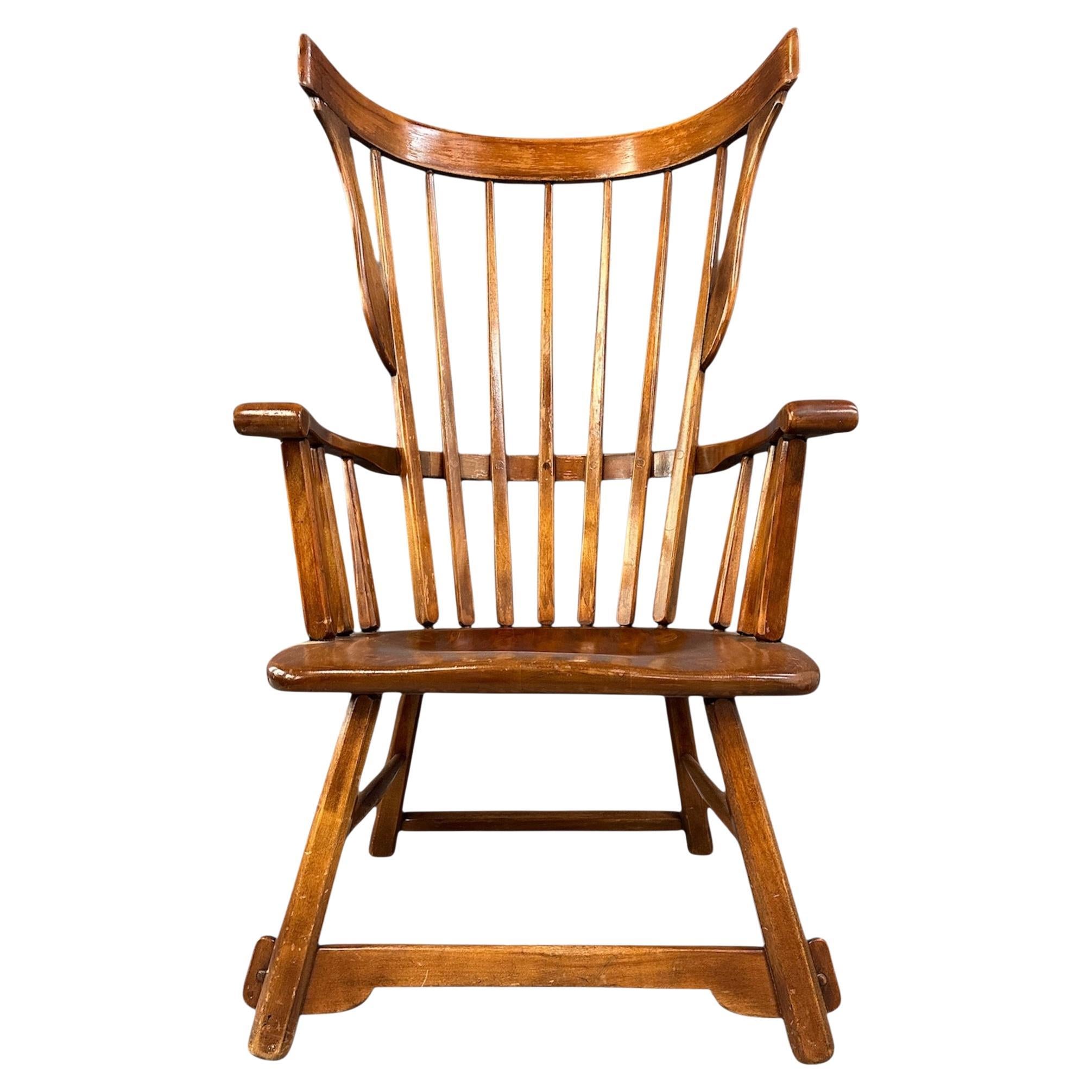 Grand Windsor Chair by Herman de Vries for The Sikes Company of Buffalo