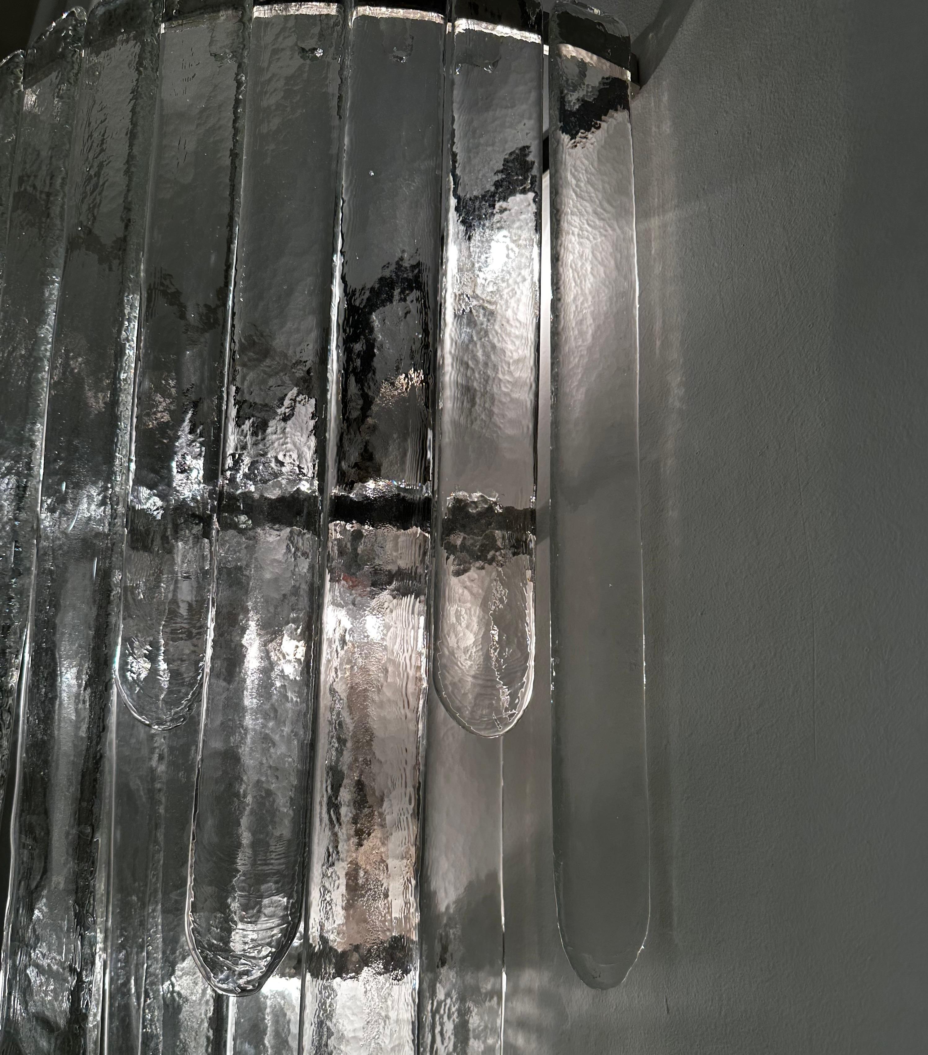 Aplique grande LP241, diseño Carlo Nason para A.V. Mazzega Italian en venta