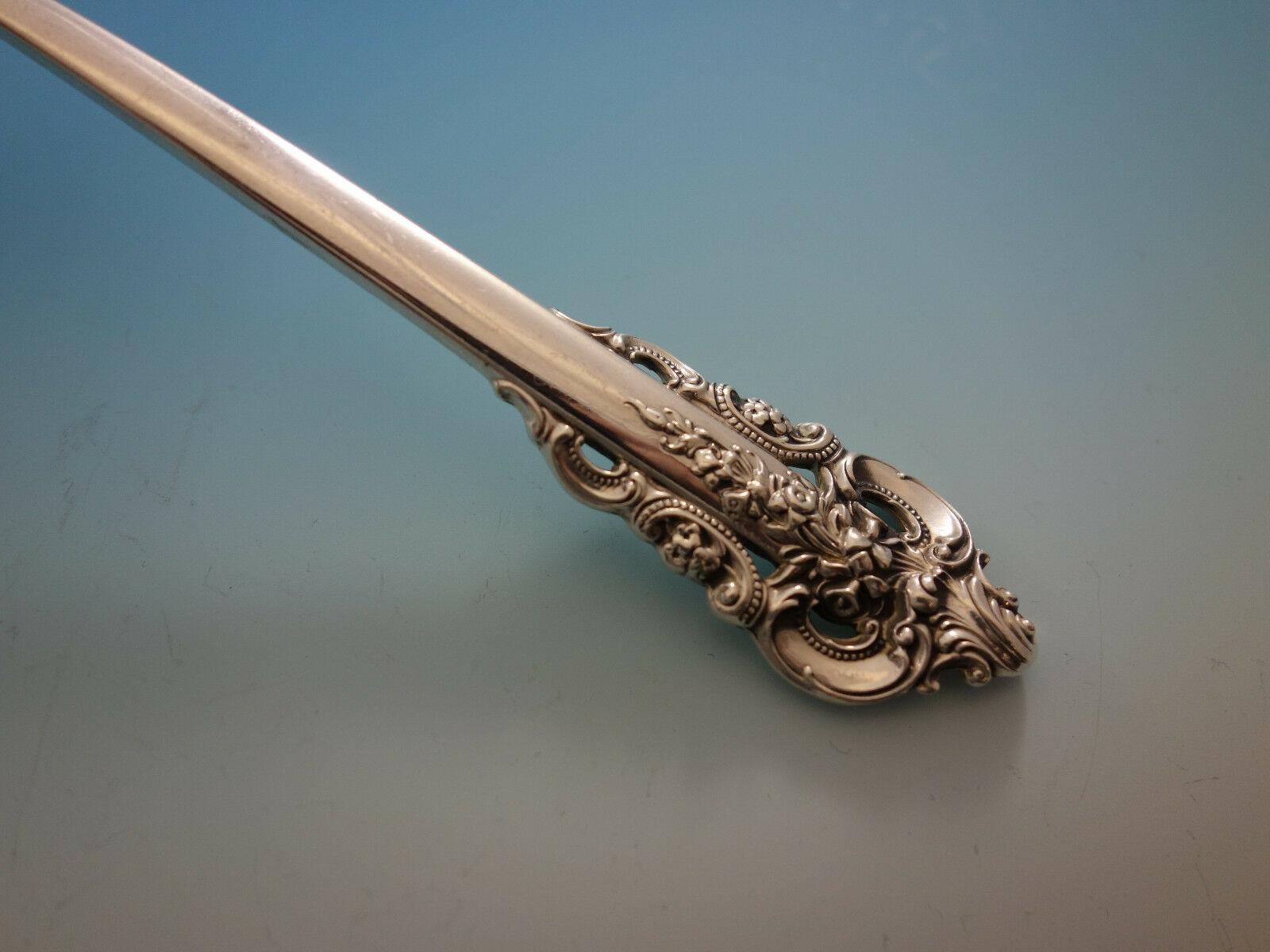 Grande Barroco by Wallace Juego de Cubiertos de Plata de Ley para 48 Servicio 303 Piezas en Excelente estado para la venta en Big Bend, WI
