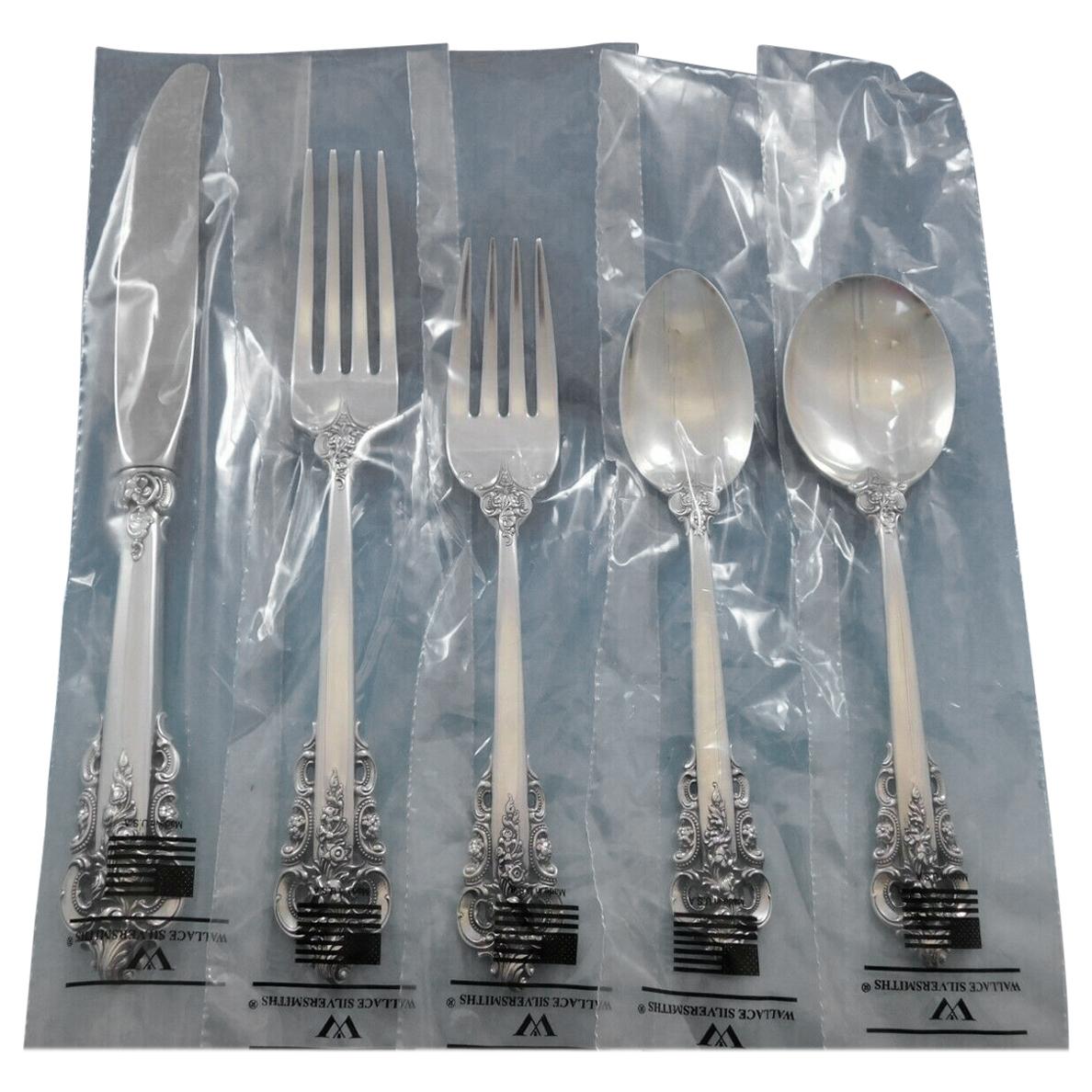 S GRAND VICTORIAN -7 3//4/" WALLACE STERLING PLACE FORK