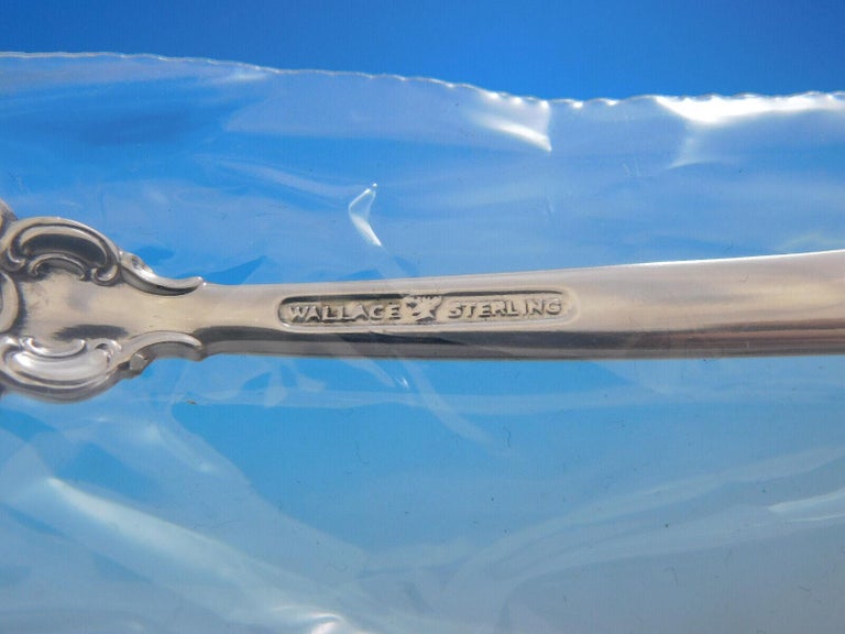 Grande Baroque Sterling Silver Flatware Set by Wallace, Patented in