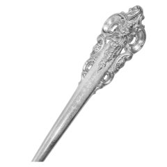 "Grande Baroque" Sterling Silver Flatware Set by Wallace, Patented in 1941