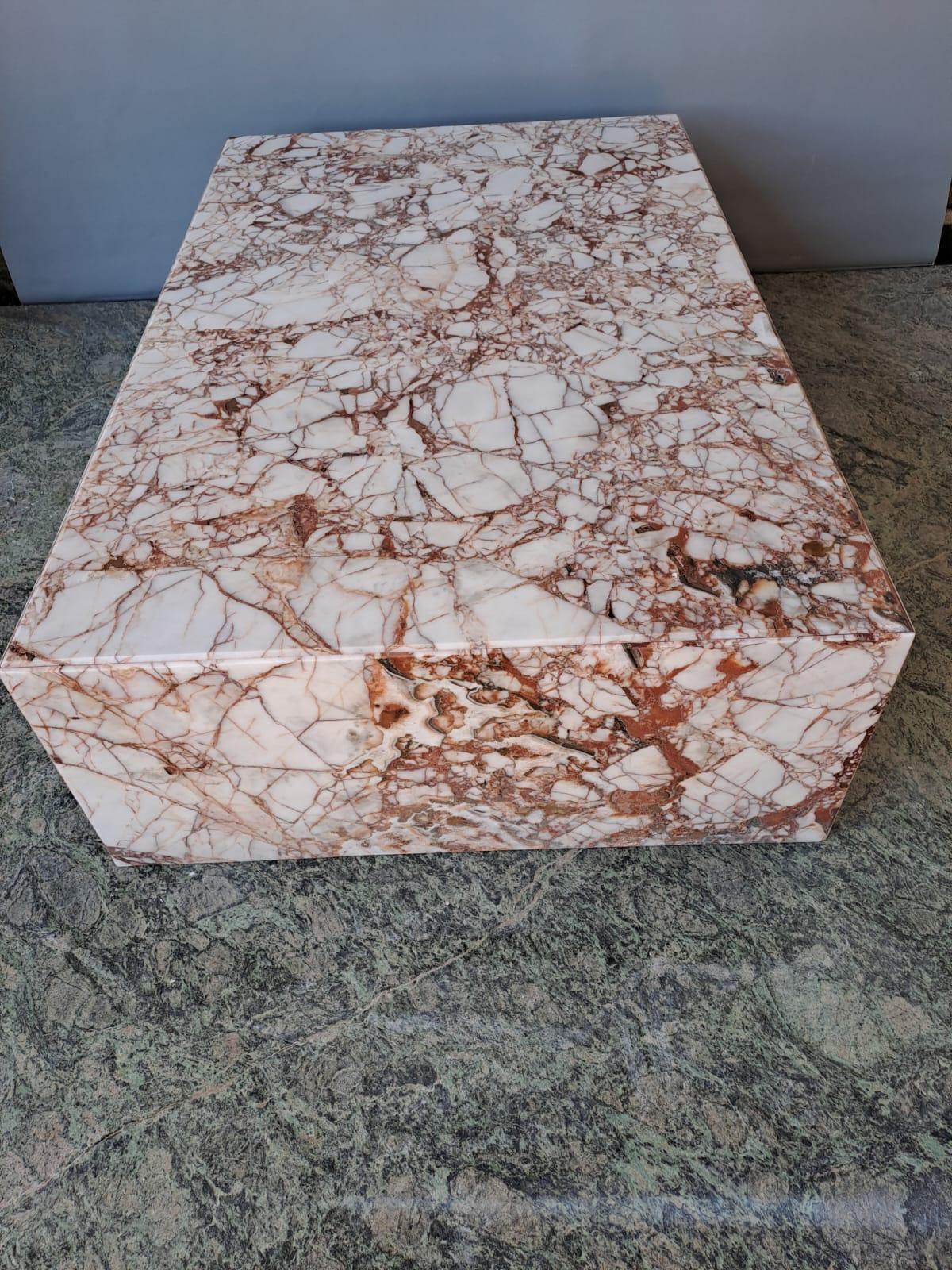 Hand-Crafted Grande Calacatta Viola Marble For Sale