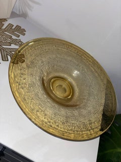 Grande centrotavola Art Decò in vetro di Murano firmato Seguso, Italia, 1930