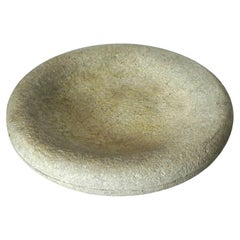 Vintage Grande centrotavola in ceramica effetto pietra
