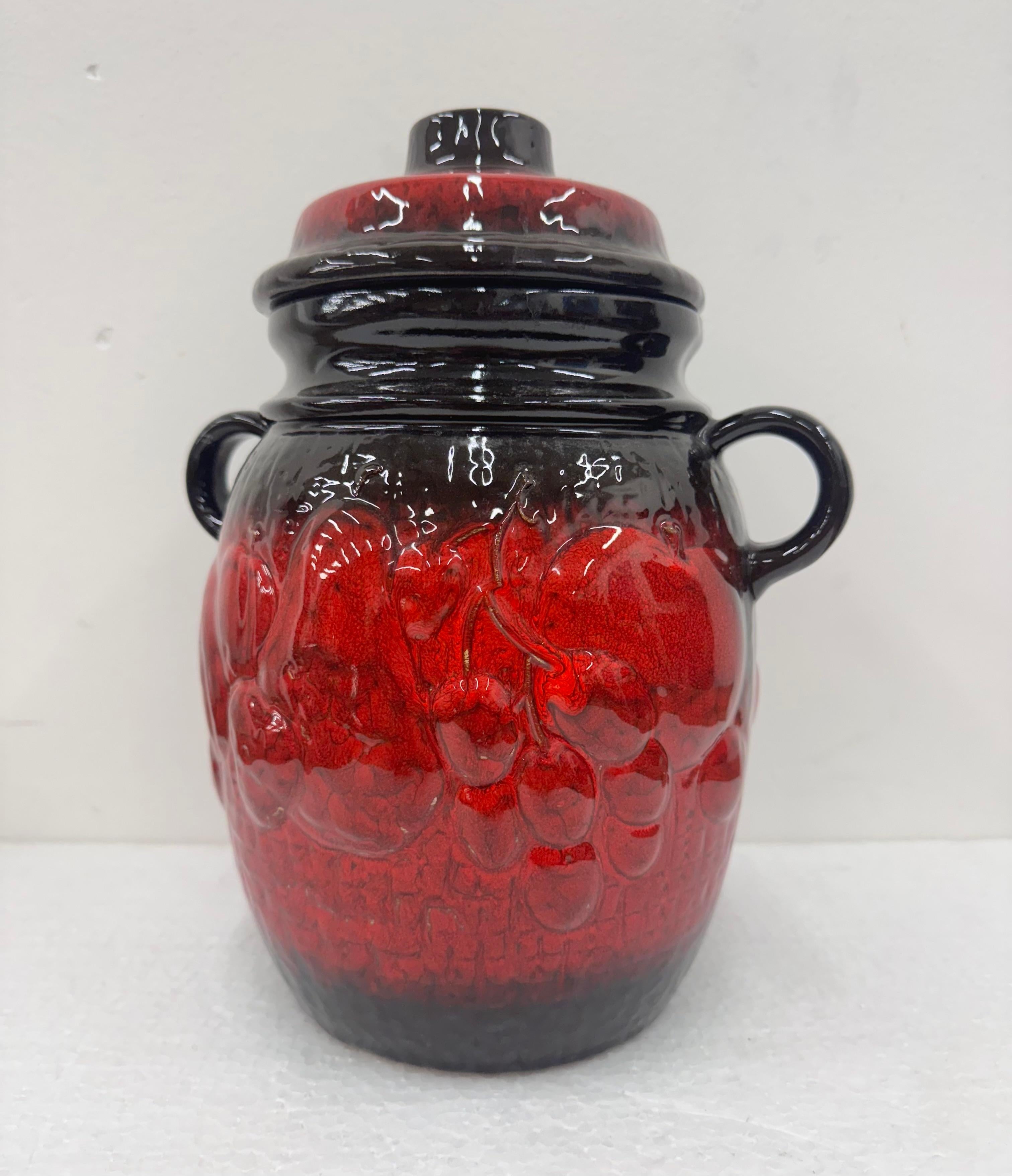 Large container Rum top  by Scheurich Keramik In Excellent Condition In Monza, Monza e Brianza
