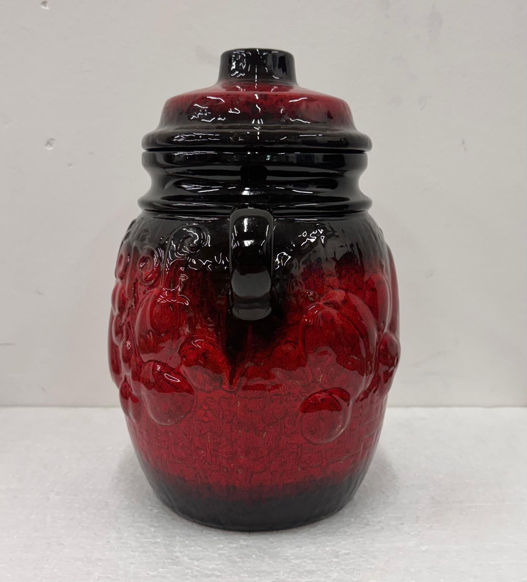 Mid-20th Century Large container Rum top  by Scheurich Keramik