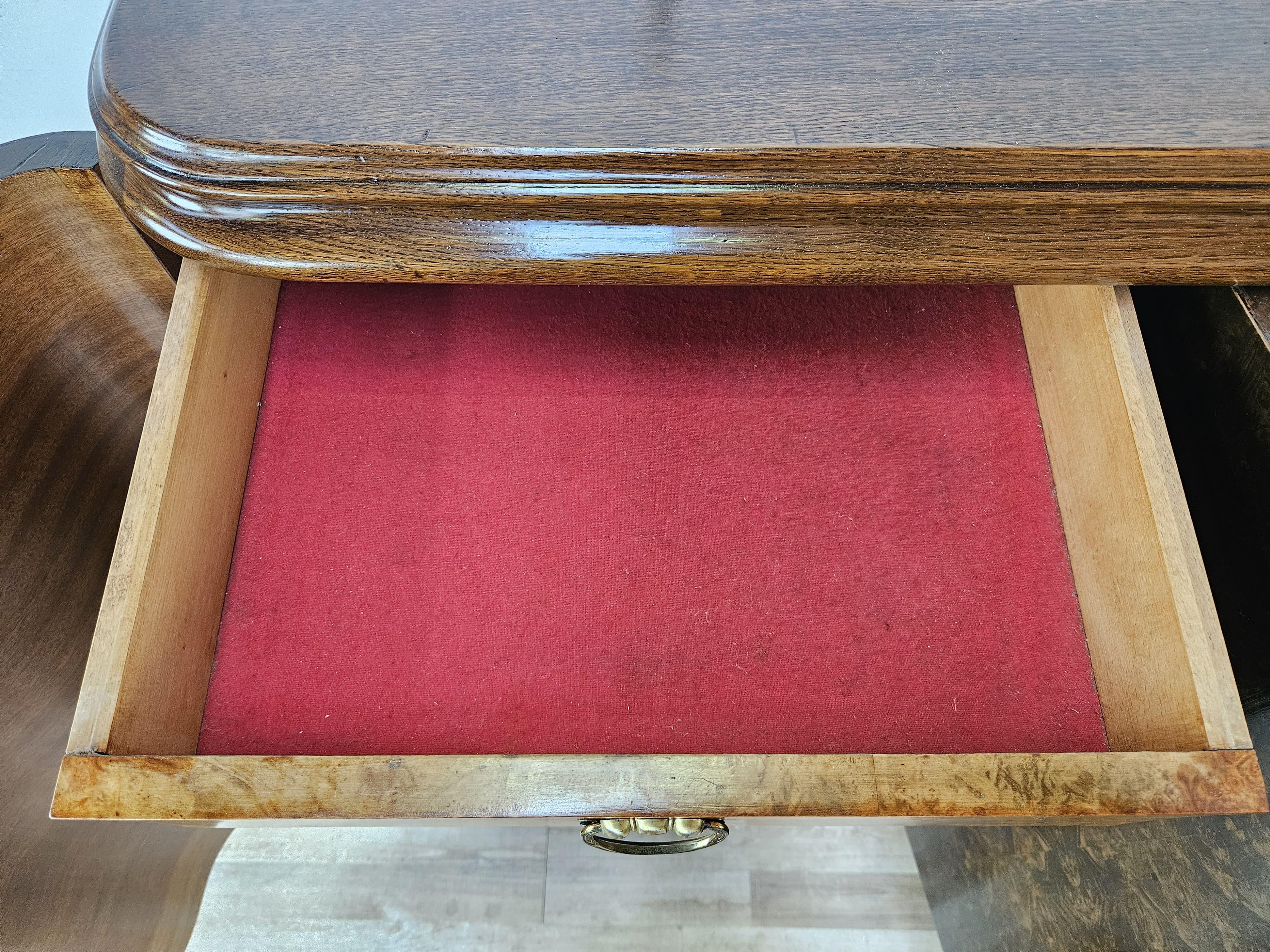 Grand buffet Art Déco de Friedrich Schlegel en chêne des années 1930 9