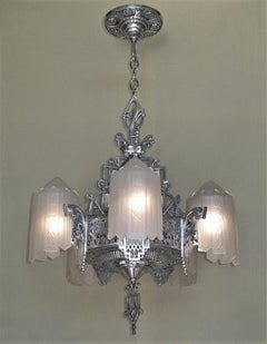 Grande Dame of American Art Deco Lighting, c.1932