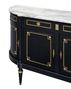 Grande Demilune Louis XVI Buffet