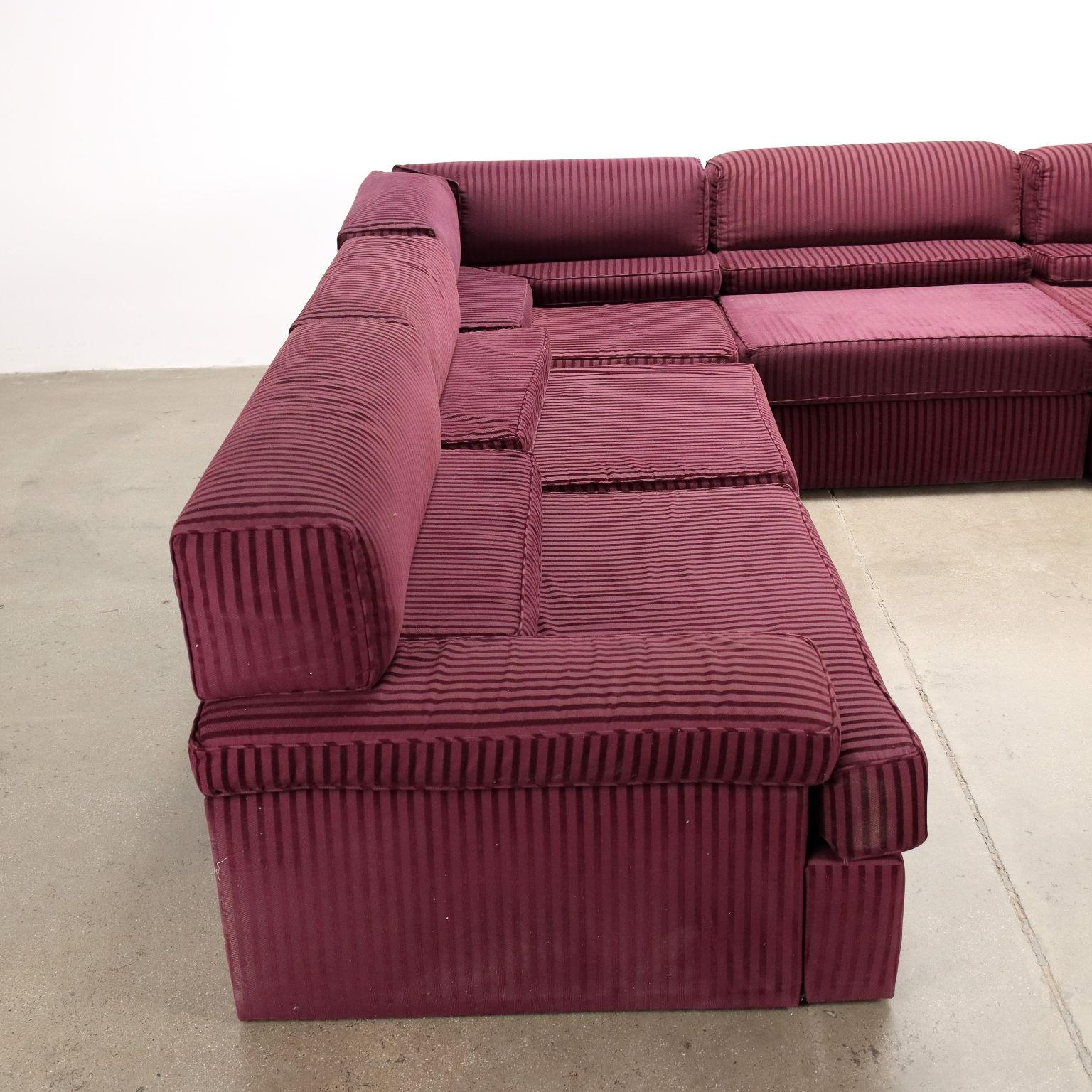 Mid-Century moderno Grande Divano Componibile, Anni 80