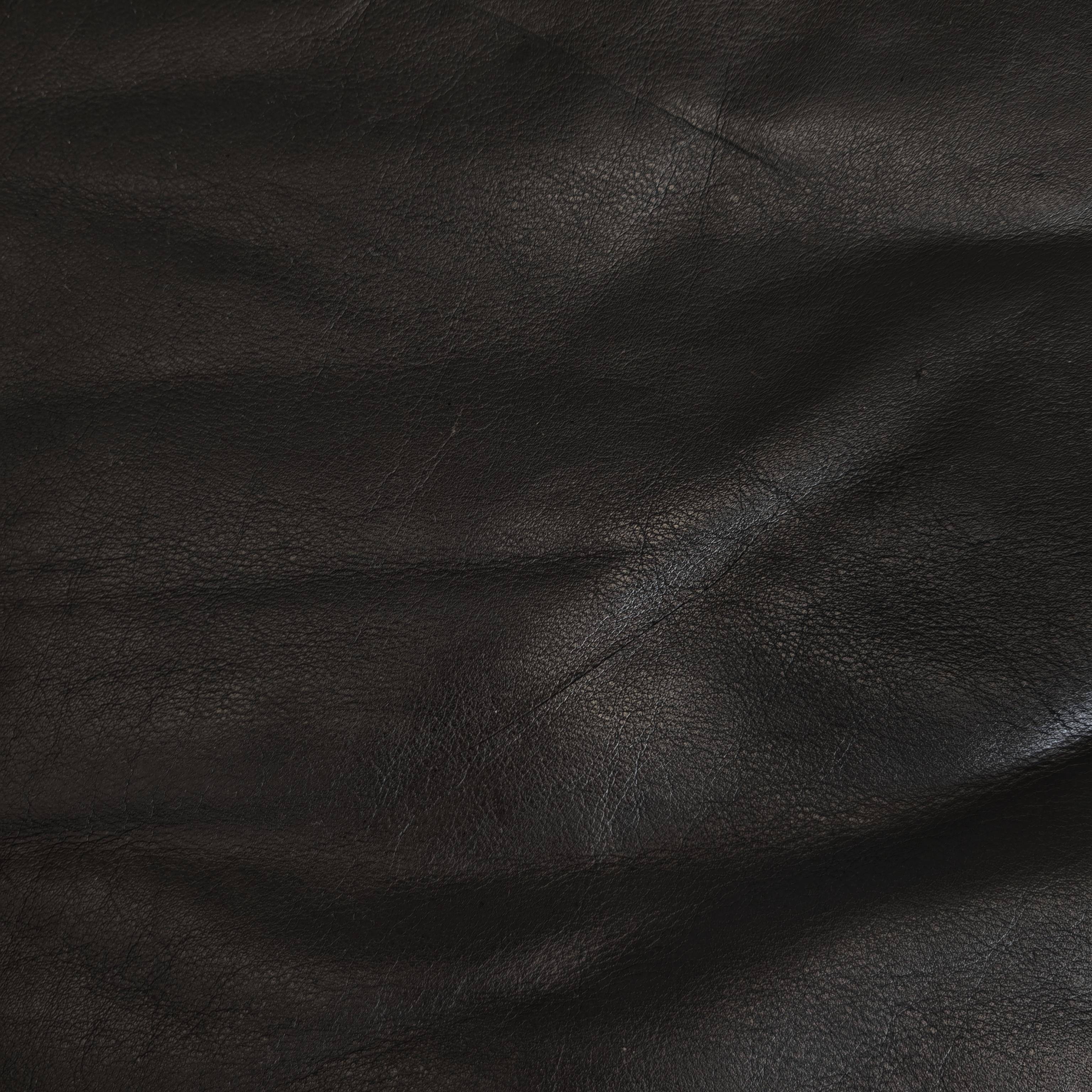 Grand canapé modulable en cuir noir 'Confidential' A.Roselli  pour Saporiti 70s en vente 8