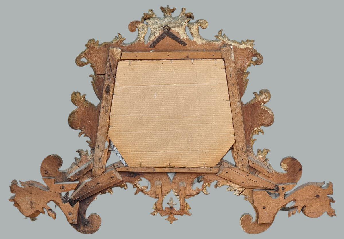 Grande fregio veneto intagliato e dorato, XVIII secolo (Louis XIV.) im Angebot