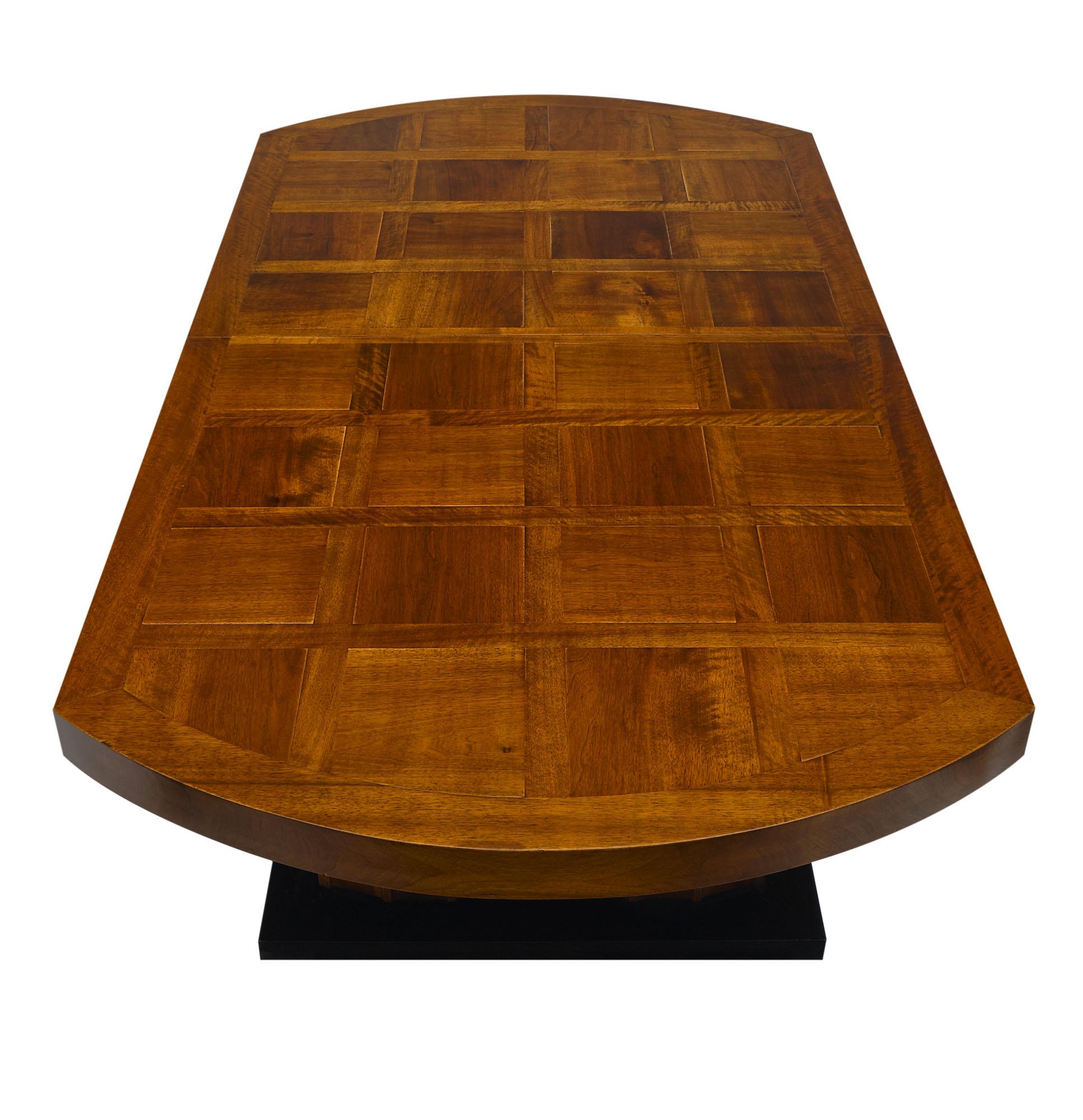 Parquetry Grande French Art Deco Dining Table