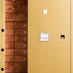 Grande Gold Leaf Segreto Armored Jewelry Case