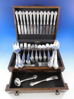 Grande Imperiale by Buccellati Italy Sterling Silver Flatware Set Service Superb