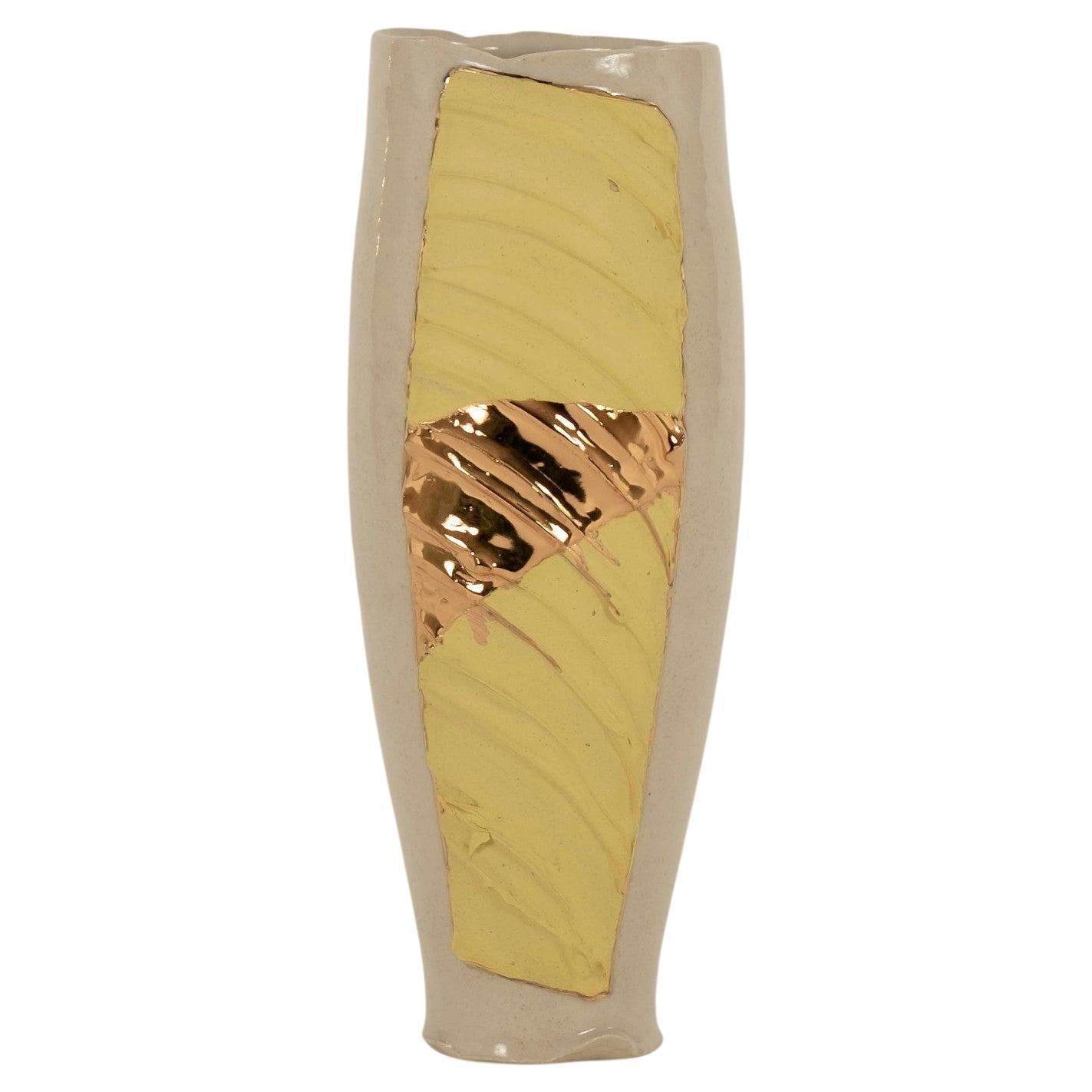 Grande Jaune Patisse Jarrón de porcelana Chase Gamblin