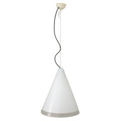 Large pendant lamp  in murano glass produced by Leucos 