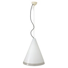Large pendant lamp  in murano glass produced by Leucos