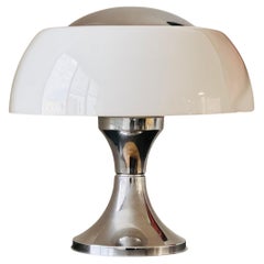 Large table lamp, steel glass and perspex Sciolari - Ecolight