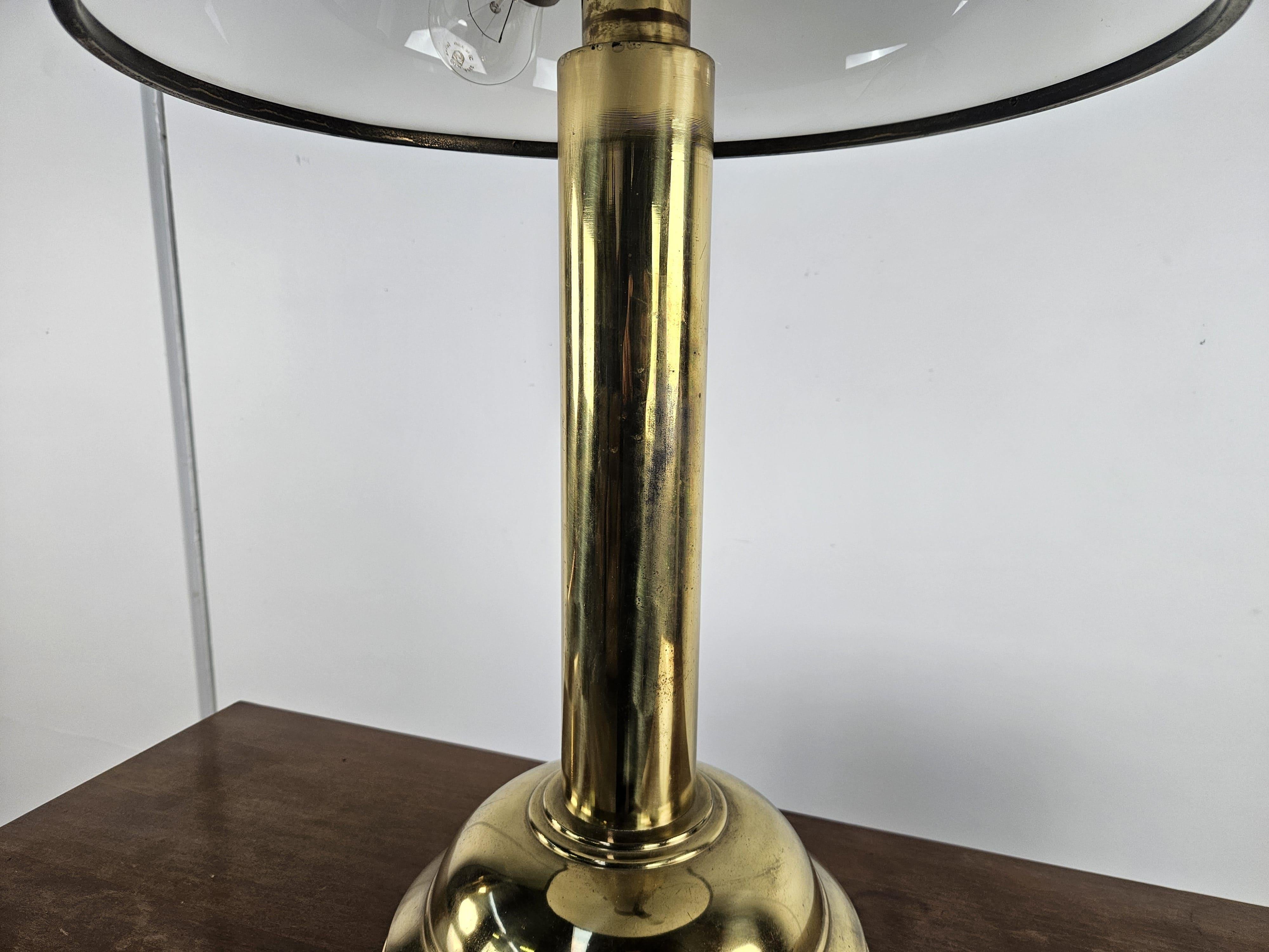 Grande lampe de table 'Fungo' de Gabriella Crespi avec signature, vintage 1970 3